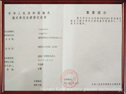 Customs-Export-Certificate